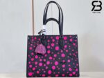Túi LV X YK Onthego MM Monogram Empreinte Đen Hồng Dots Best Quality