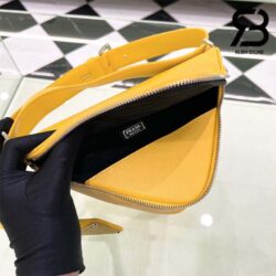 Túi Prada Saffiano Leather Belt Bag Vàng Sunny Best Quality