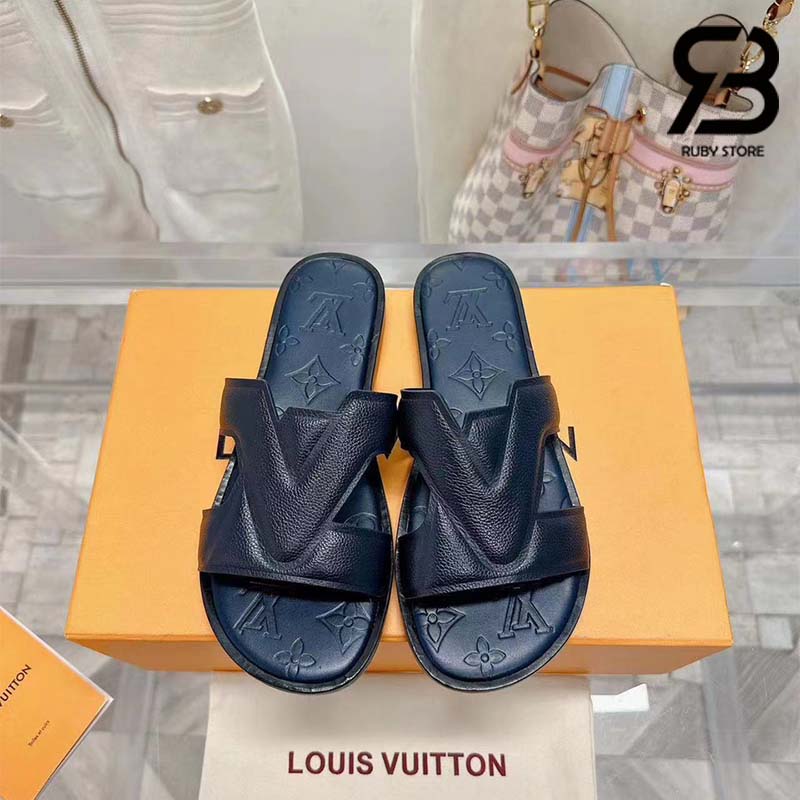 Louis Vuitton LV Oasis Mule, Grey, 6