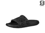 Dép LV Waterfront Mule Black Monogram Best Quality