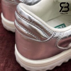 Giày Gucci MAC80 Off-White Metallic Silver Siêu Cấp