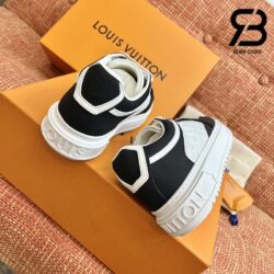 Giày Louis Vuitton Time Out Black White Siêu Cấp