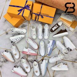 Giày Louis Vuitton Time Out Cacao Brown Siêu Cấp