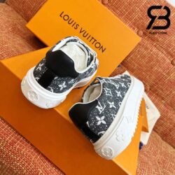 Giày Louis Vuitton Time Out Denim White Siêu Cấp