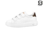 Giày Louis Vuitton Time Out White Adjustable Velcro Straps Siêu Cấp