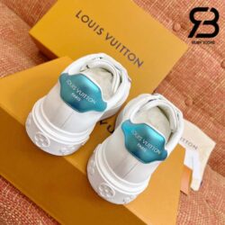 Giày Louis Vuitton Time Out White Gót Xanh Siêu Cấp