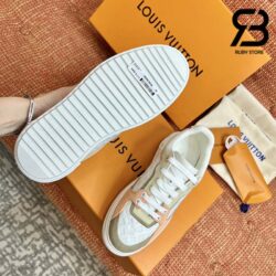 Giày Louis Vuitton Time Out White Rose Poudre Siêu Cấp