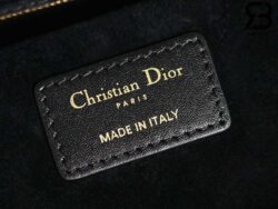 Túi Lady Dior 95.22 Small Bag Đen Macrocannga Calfskin Best Quality