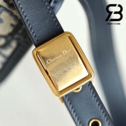 Túi Dior Small 30 Montaigne Bag Blue Oblique Jacquard Best Quality