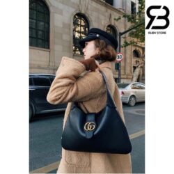 Túi Gucci Aphrodite Medium Shoulder Bag Đen Leather Best Quality