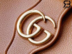 Túi Gucci Aphrodite Medium Shoulder Bag Nâu Leather Best Quality