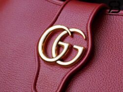 Túi Gucci Aphrodite Medium Shoulder Bag Đỏ Leather Best Quality