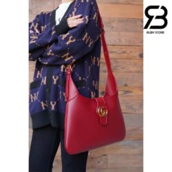 Túi Gucci Aphrodite Medium Shoulder Bag Đỏ Leather Best Quality