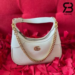Túi Gucci Aphrodite Small Shoulder Bag Trắng Leather Best Quality