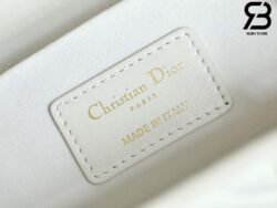 Túi Lady Dior 95.22 Small Bag Trắng Macrocannga Calfskin Best Quality