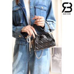 Túi Lady Dior Milly Mini Bag Black Cannage Lambskin Best Quality