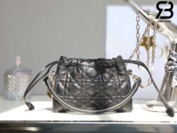 Túi Lady Dior Milly Mini Bag Black Cannage Lambskin Best Quality