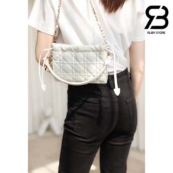 Túi Lady Dior Milly Mini Bag Latte Best Quality