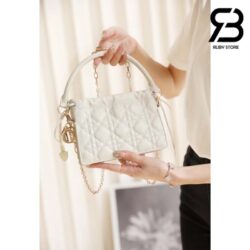 Túi Lady Dior Milly Mini Bag Latte Best Quality