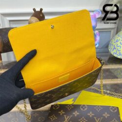 Túi LV Félicie Pochette Vivienne Monogram Yellow Best Quality