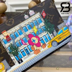 Túi LV Félicie Pochette Vivienne Monogram Yellow Best Quality