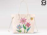 Túi LV x YK Neverfull MM Flower Quartz Monogram Empreinte Best Quality