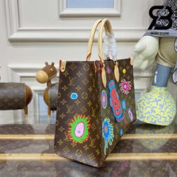Túi LV x YK Onthego MM Monogram Faces Best Quality