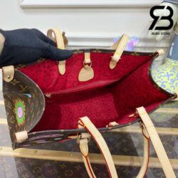 Túi LV x YK Onthego MM Monogram Faces Best Quality