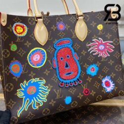Túi LV x YK Onthego MM Monogram Faces Best Quality