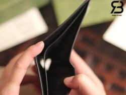 Ví Gucci Bee GG Supreme Bi-Fold Wallet Beige/Ebony Best Quality