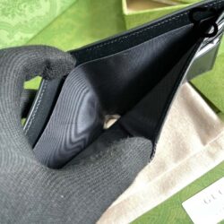Ví Gucci Bestiary Bee GG Supreme Bi-Fold Wallet Black Best Quality