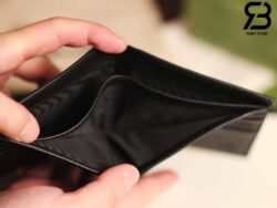 Ví Gucci GG Supreme Wed Bi-Fold Wallet Black Best Quality