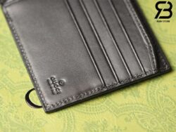 Ví Gucci Kingsnake Print GG Supreme Bi-Fold Wallet Beige Best Quality