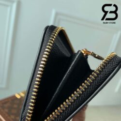 Ví LV Clémence Wallet Monogram Empreinte Bicolor Đen Be Best Quality
