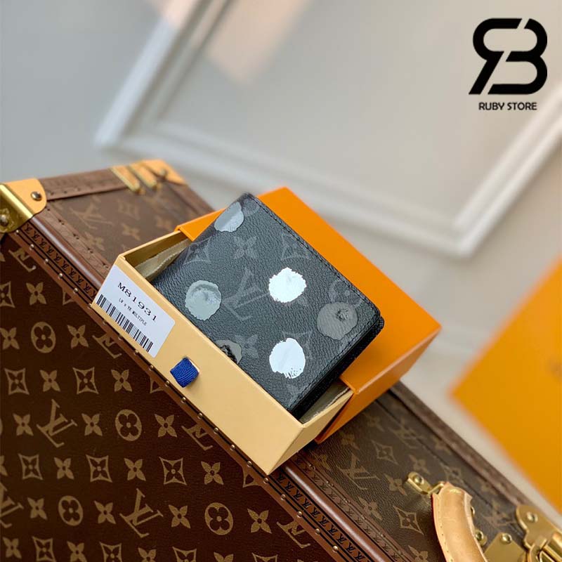 Ví LV x YK Multiple Wallet Monogram Eclipse Dots Best Quality
