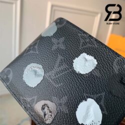 Ví LV x YK Multiple Wallet Monogram Eclipse Dots Best Quality