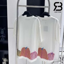 Áo Thun LV x YK Pumpkins T-Shirt Faces Best Quality
