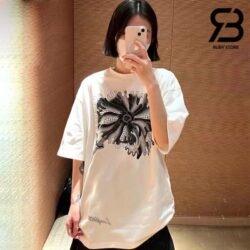 Áo Thun LV x YK Psychedelic Flower Regular T-Shirt Best Quality