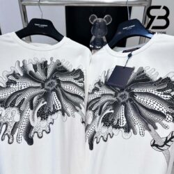Áo Thun LV x YK Psychedelic Flower Regular T-Shirt Best Quality