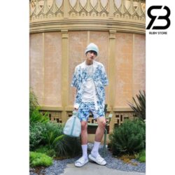 Quần LV Printed Nylon Swim Shorts Monogram Aquagarden Best Quality