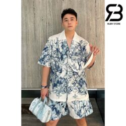 Quần LV Printed Nylon Swim Shorts Monogram Aquagarden Best Quality