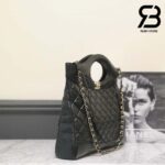 Túi Chanel 31 Large Shopping Bag Đen Shiny Crumpled Calfskin GHW Best Quality