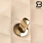 Túi Chanel Rectangular Flap With Top Handle Beige Caramel Lambskin LGHW 20CM Best Quality