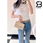 Túi Chanel Rectangular Flap With Top Handle Beige Caramel Lambskin LGHW 20CM Best Quality