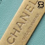 Túi Chanel Small Vanity Case Blue Tweed Lambskin 12CM Best Quality