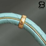 Túi Chanel Small Vanity Case Blue Tweed Lambskin 12CM Best Quality