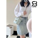 Túi Chanel Small Vanity Case Light Blue Lambskin 12CM Best Quality
