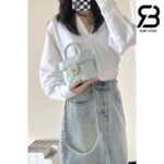 Túi Chanel Small Vanity Case Light Blue Lambskin 12CM Best Quality