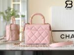 Túi Chanel Small Vanity Case Light Pink Lambskin 12CM Best Quality