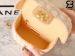 Túi Chanel Small Vanity Case Orange Tweed Lambskin 12CM Best Quality
